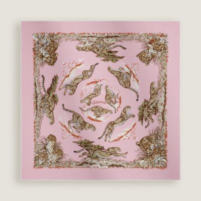 Pink - Silk Scarves and Accessories for Women | Hermès Mainland China